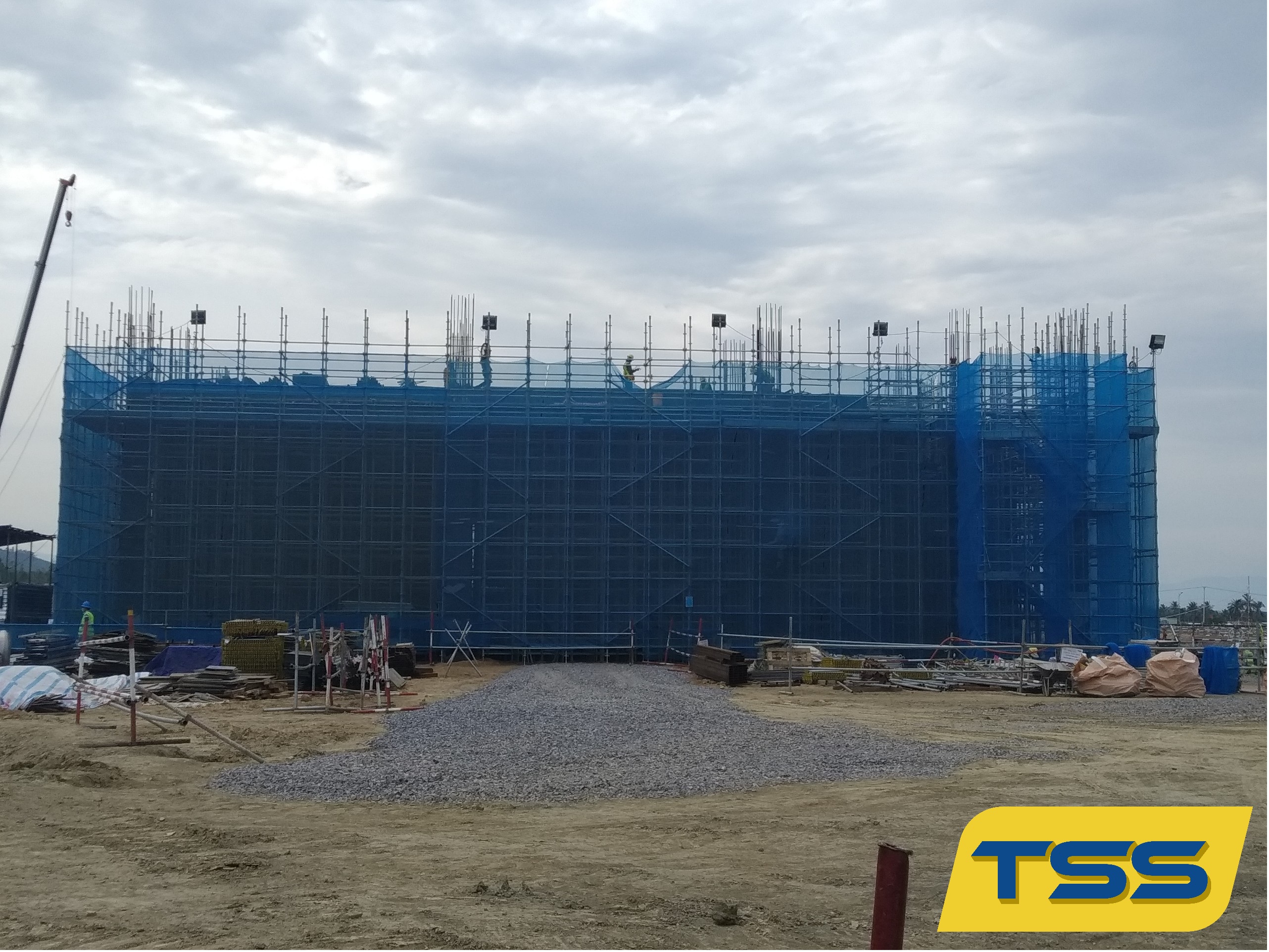 CẬP NHẬT TIẾN ĐỘ TÒA NHÀ TRUNG TÂM ĐIỀU HÀNH -NHIỆT ĐIỆN VÂN PHONG